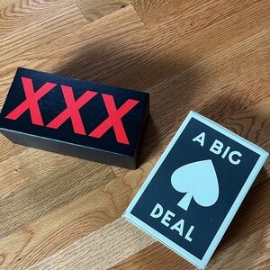 Anthropologie 2 Games: Sex Party Game and A Big Deal (Large Cards) NIB